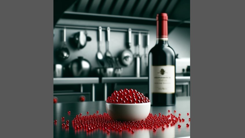 Image of Red Wine Pearls Recipe