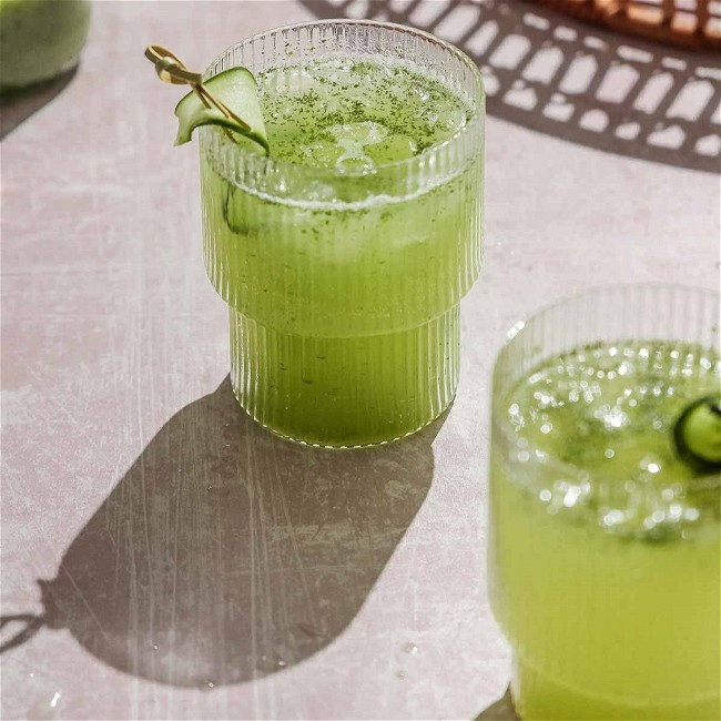 Image of Sparkling Cucumber Lime Mint