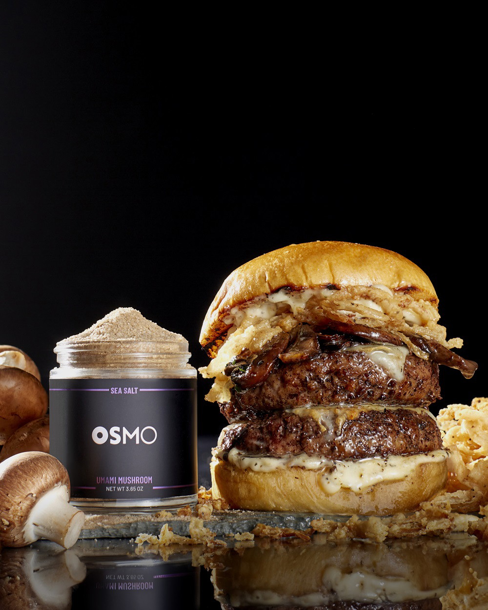 The Ultimate Umami Mushroom Swiss Burger Recipe