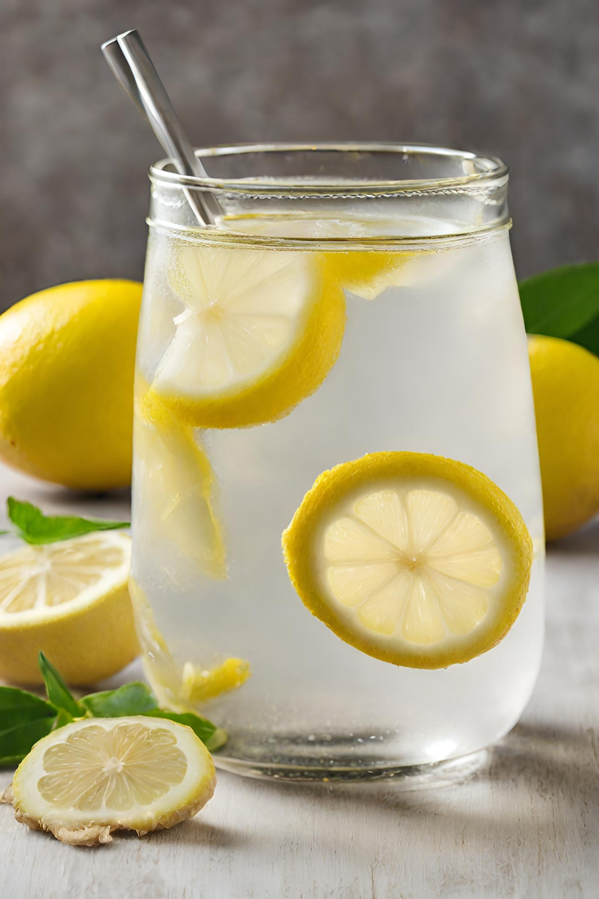 Lemon Ginger Detox Water