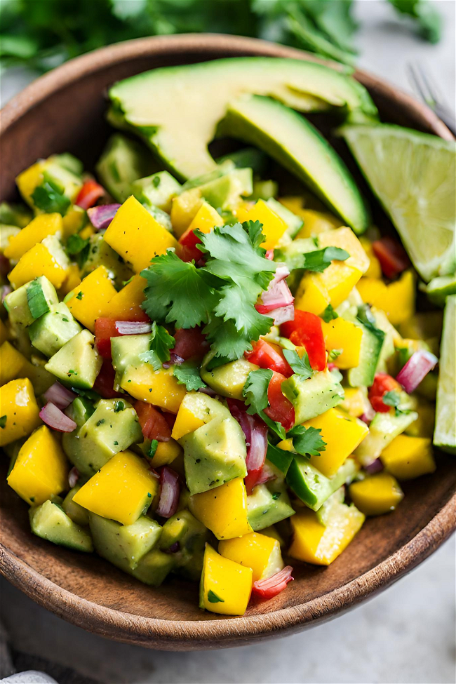 Image of Mango Avocado Salsa