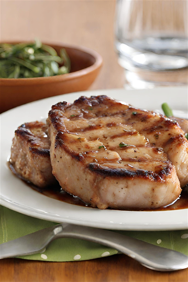 Image of  Mild and Minty Pork Chops