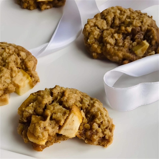 Image of Sydne's Cinnamon Apple Oatmeal Cookies