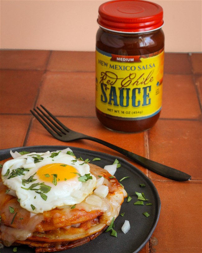 Image of Stacked Enchiladas