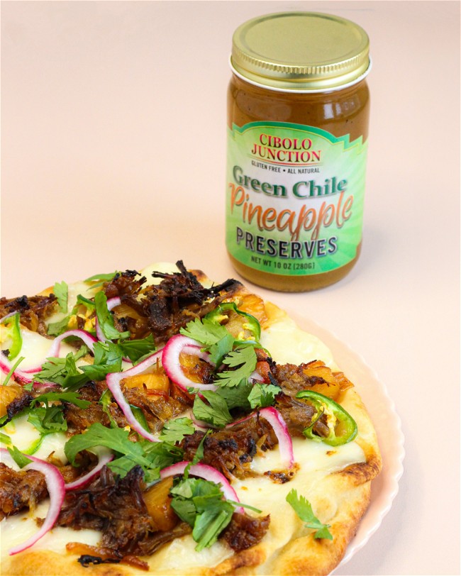 Image of Pineapple-Carnitas Flatbread