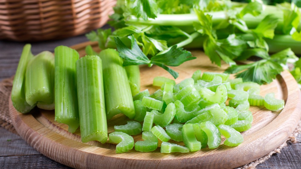 Image of Mediterranean Celery Salad with Tahini Dressing