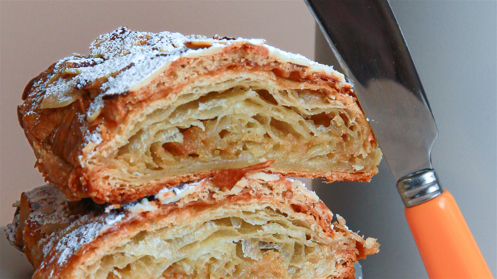 Image of Almond Cookie Butter Croissants