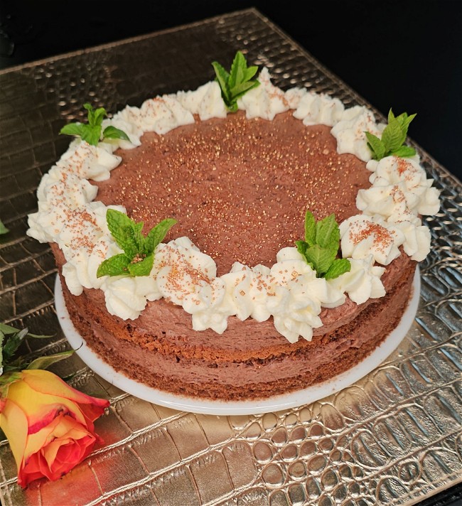 Image of Erfrischendes Schoko-Minz-Törtchen
