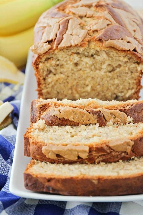 Image of BANANA PEANUT BUTTER BREAD