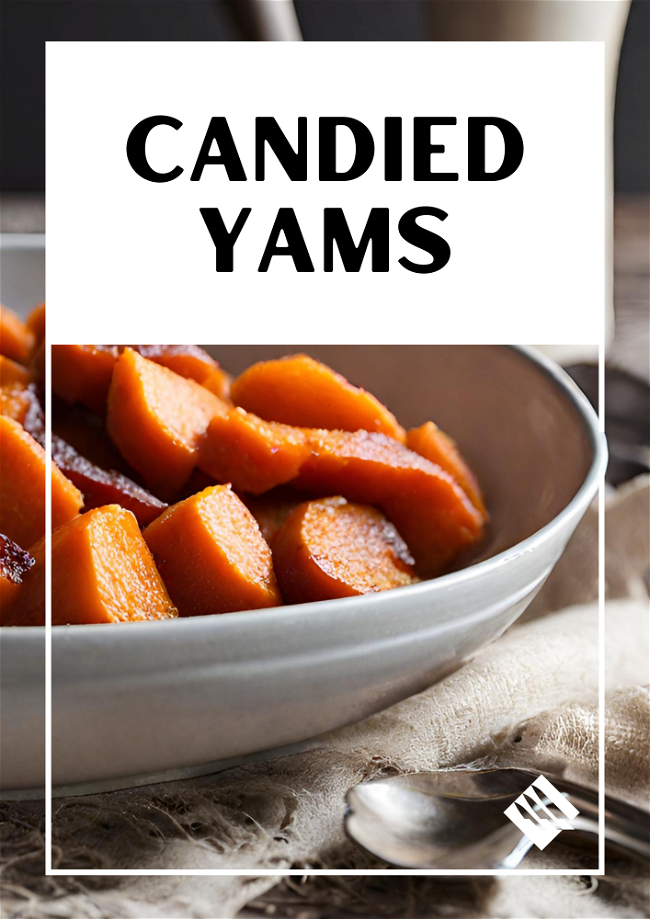 Sweet and Savory Candied Yams with Cinnamon and Marshmallows ...