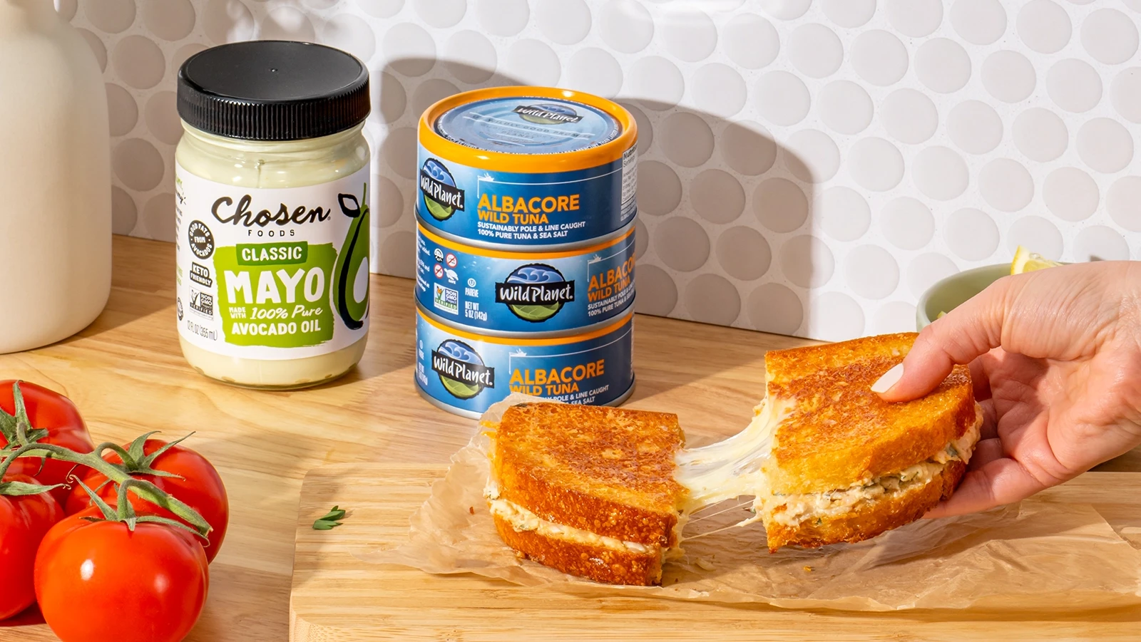 Cacio e Pepe Tuna Melt | Wild Planet Foods recipe