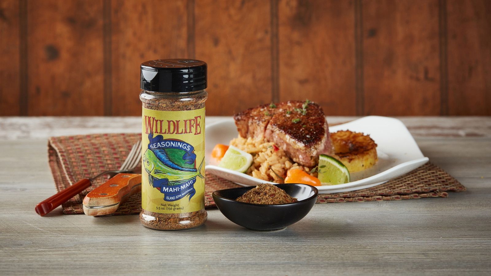 Image of Wildlife Seasonings | Jerked Tuna Steaks