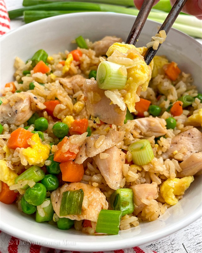 Image of Healthy Chicken Fried Rice