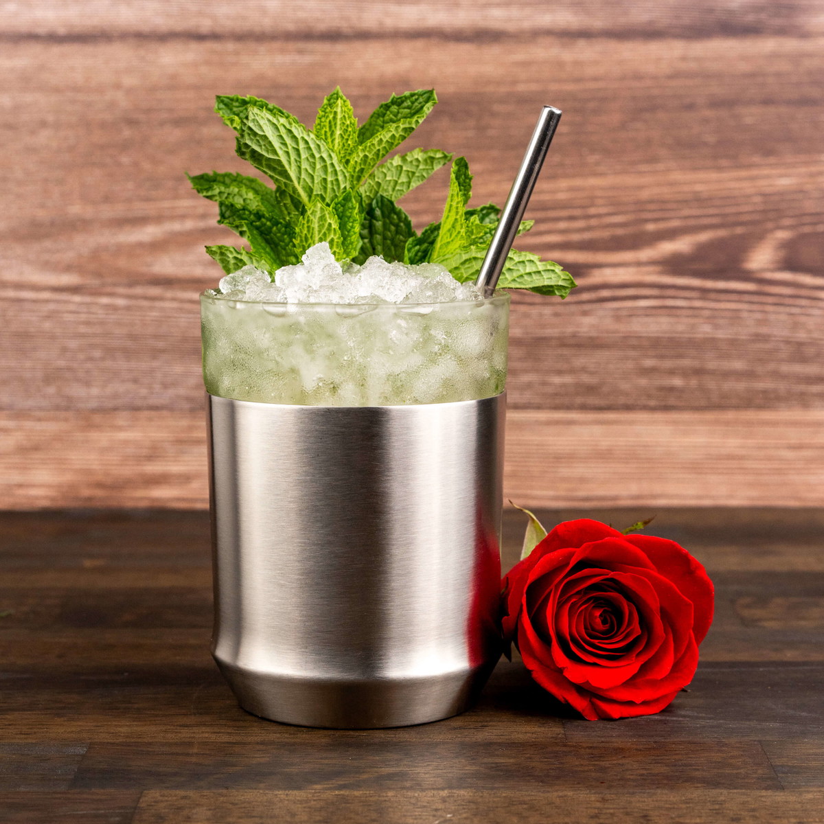 Sparkling Rose Julep