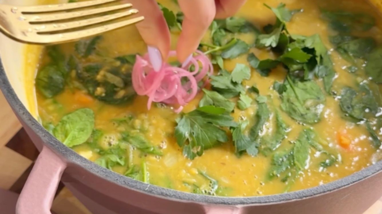 Image of Curried Red Lentil & Potato Stew