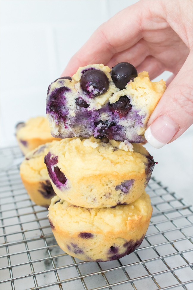 Image of Keto Blueberry Muffins