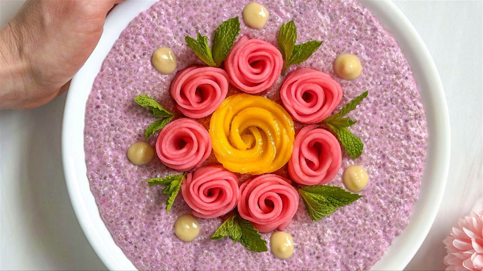 Image of Flower Power Chia Pudding
