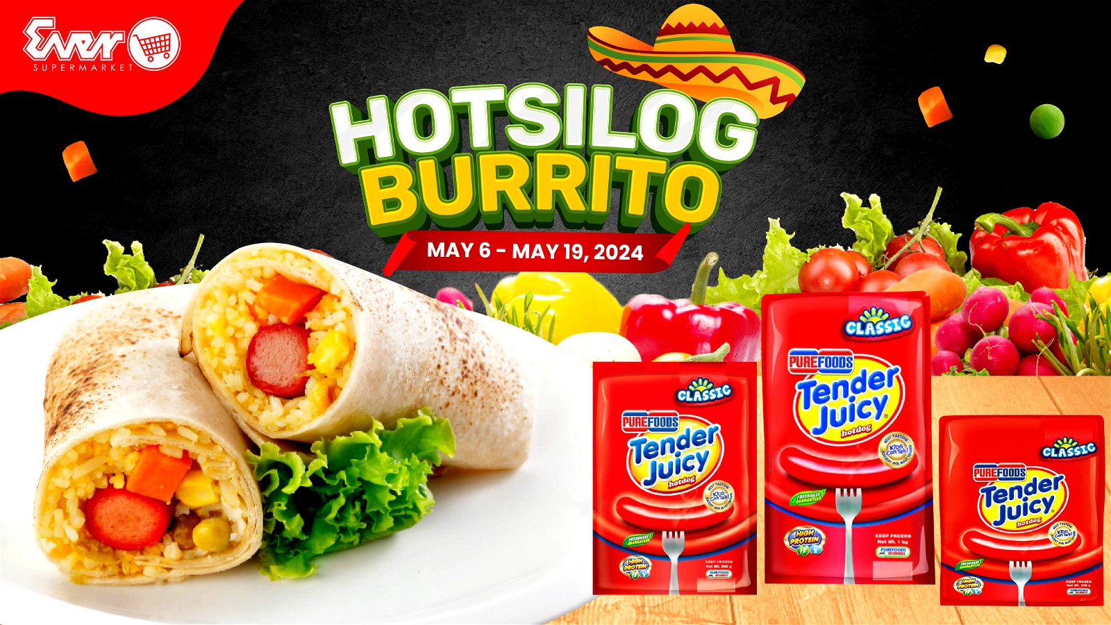 Image of Purefoods Hotsilog Burrito