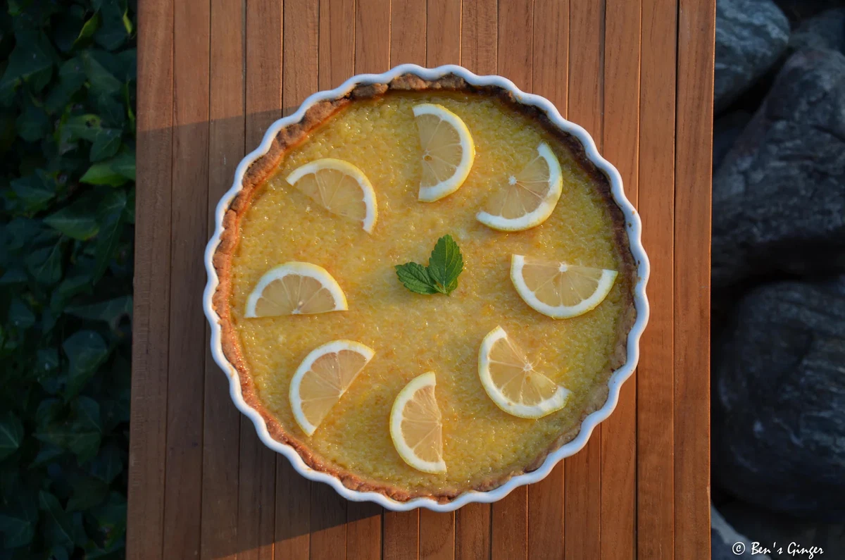 Ingwer Zitronen Tarte