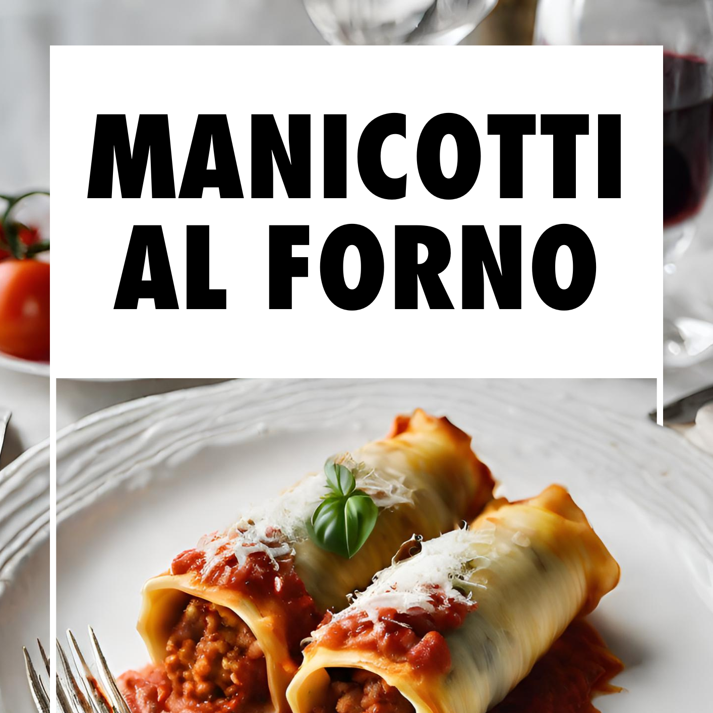 Manicotti Al Forno