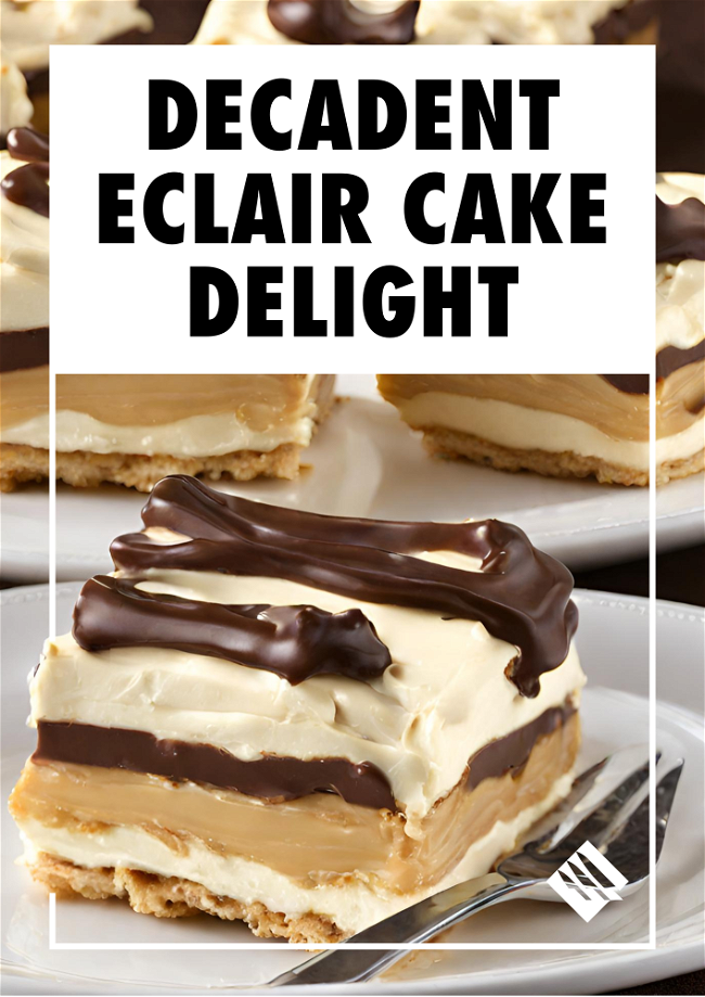 Image of Decadent Eclair Cake Delight