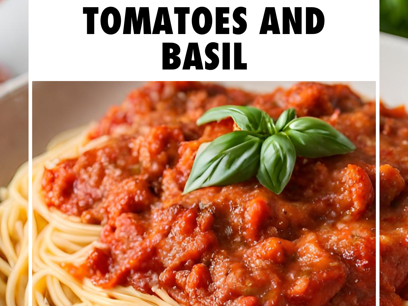 Classic Pomodoro Sauce with Fresh Tomatoes and Basil