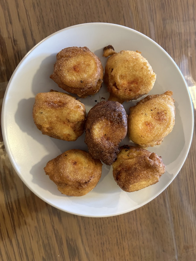 Image of Maple-Infused Pimiento Cheese Hush Puppies