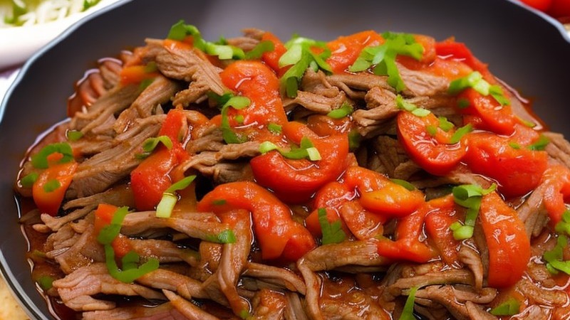 Image of Dutch Oven Red Chili Lime Shredded Beef