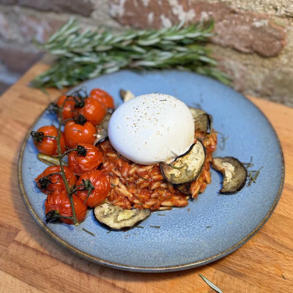 Orzo arrabiata