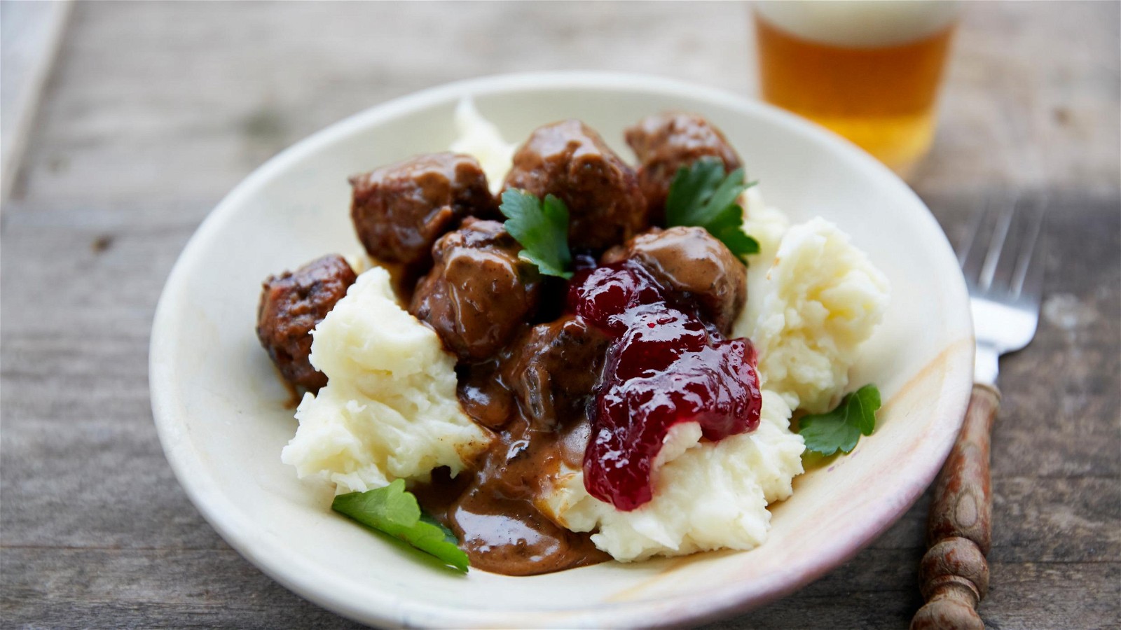 Image of Lactose-Free Swedish Meatballs