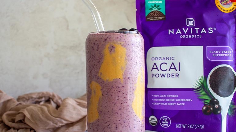 Image of Acai Peanut Butter Cloud Smoothie