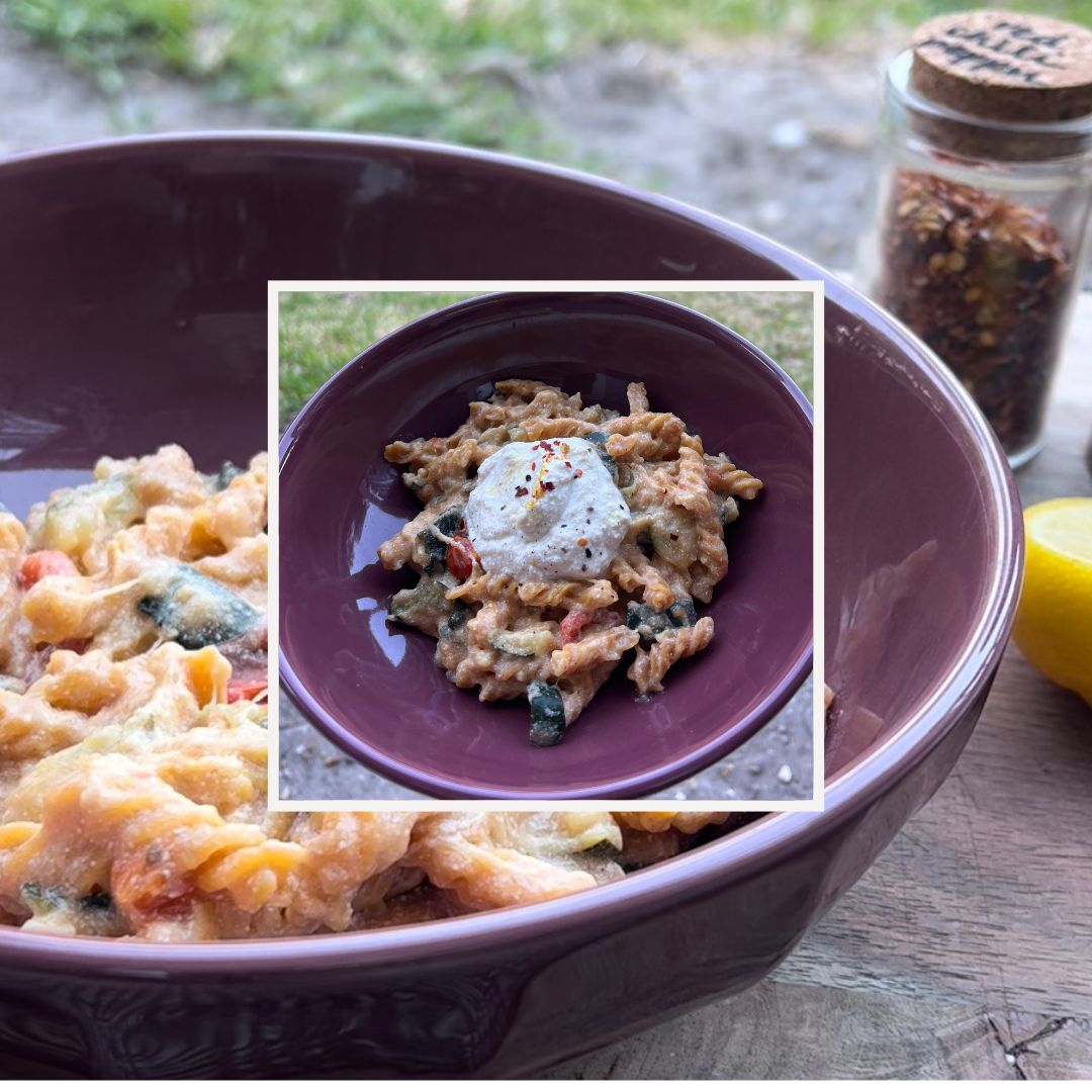 Creamy Vegan Tuscan Pasta