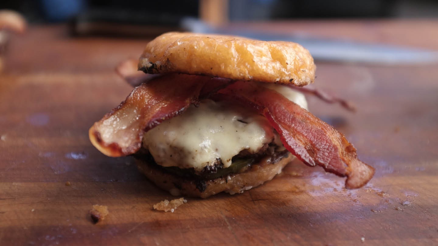 Deliciously Decadent: Donut Smash Burger Recipe