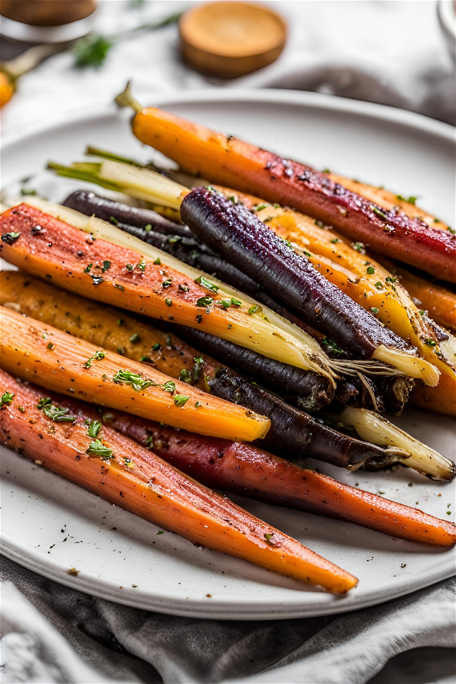 Image of Roasted Rainbow Carrots
