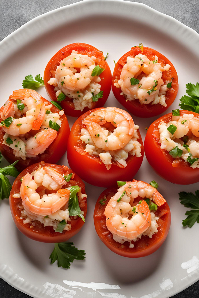 Image of Shrimp Stuffed Tomato