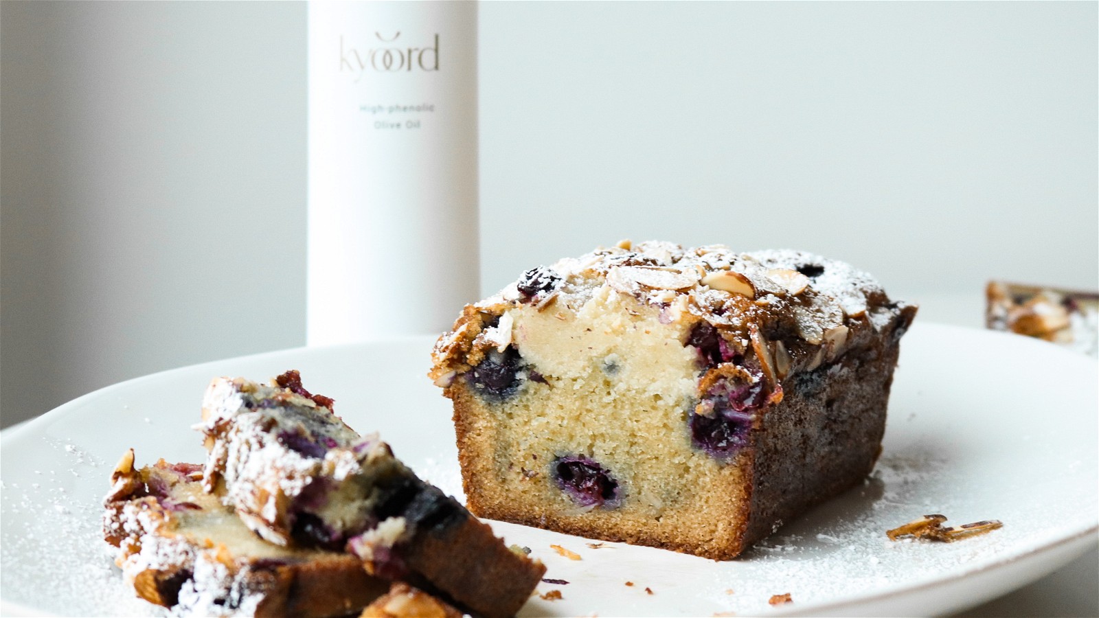 Image of Blueberry Almond Frangipane Loaf Cake