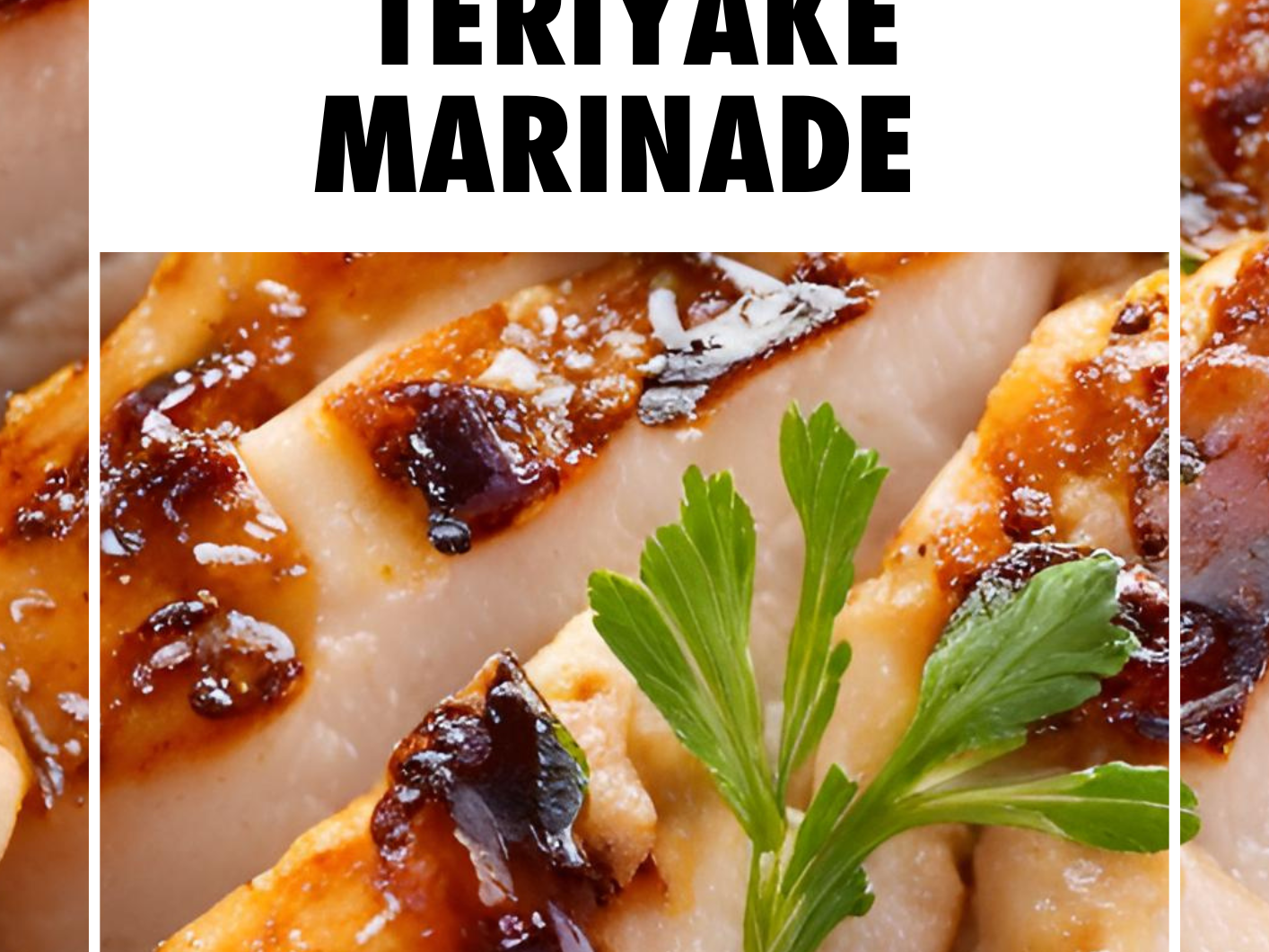 Juicy Chicken Breast in a Teriyake Marinade