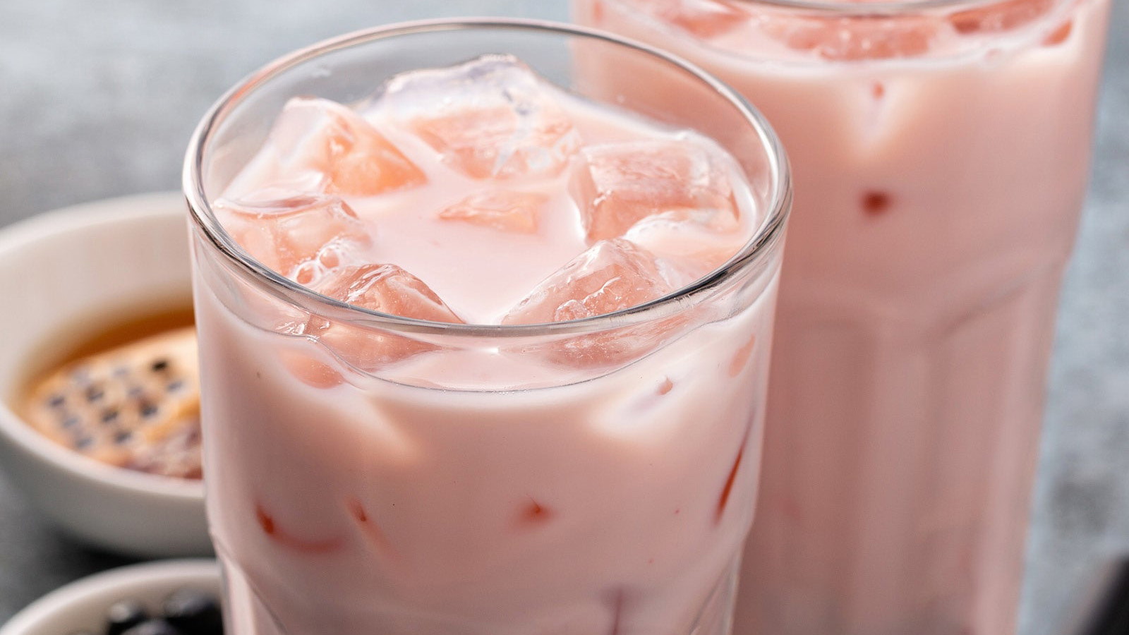 Image of Strawberry Horchata Agua Fresca