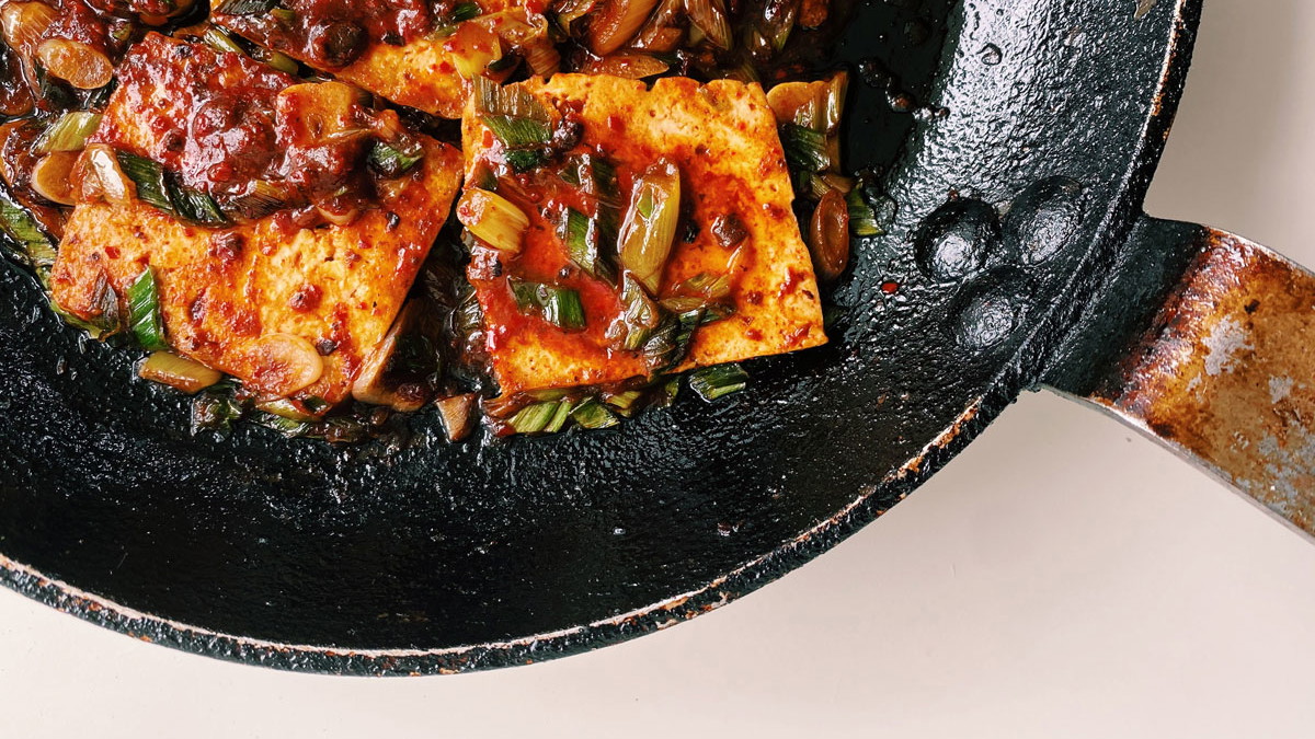 Image of Spicy Braised Tofu 