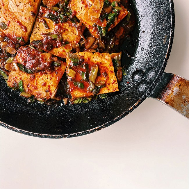 Image of Spicy Braised Tofu 