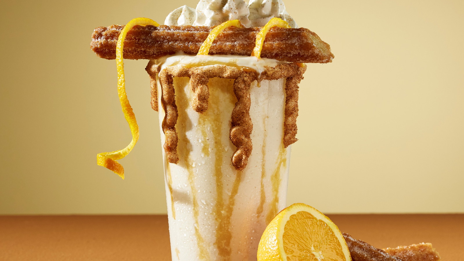 Image of Caramel-Churro Cheesecake Frappe