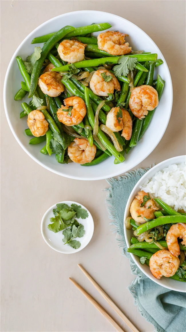 Image of Shrimp & Green Beans