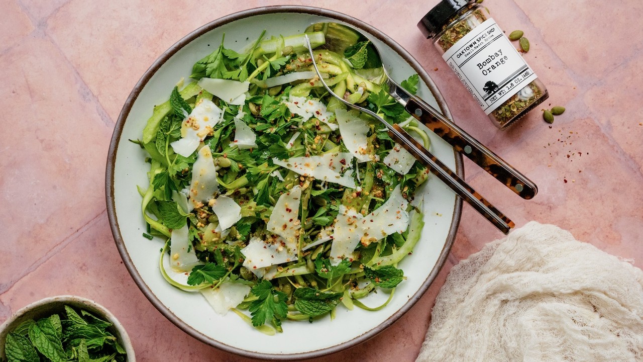 Image of Bombay Orange Celery and Asparagus Salad