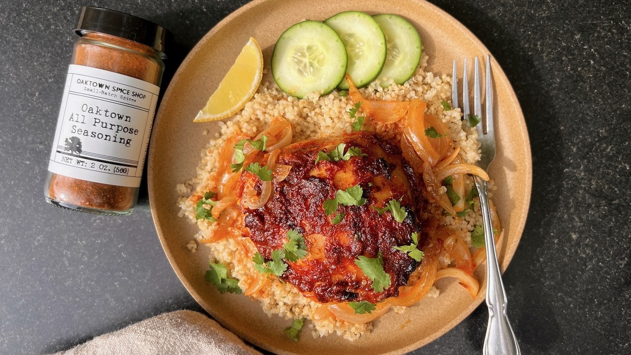 Image of Baked Chicken with All Purpose Seasoning