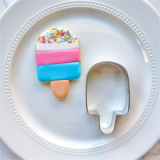 Image of How to Decorate a Popsicle Cookie