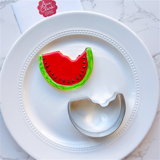 Image of How to Decorate a Watermelon Cookie