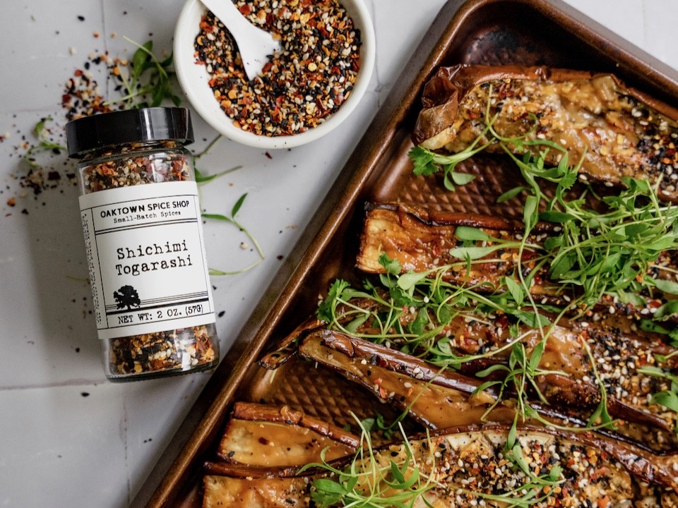 Baked Miso-Shichimi Eggplant – Oaktown Spice Shop