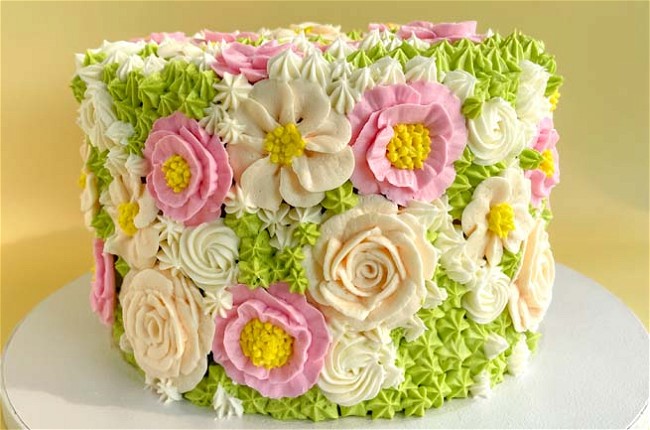 Image of Kootek Floral Cake for Mother's Day