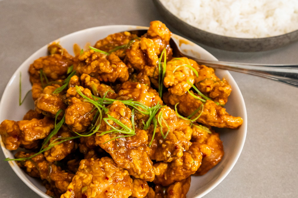 Orange chicken