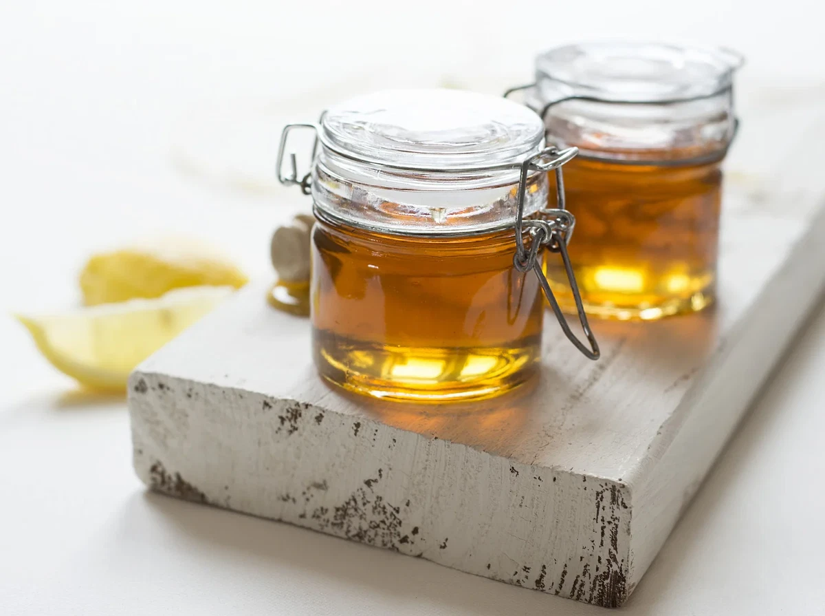 Ingwer Zimt Sirup mit Mandarinen